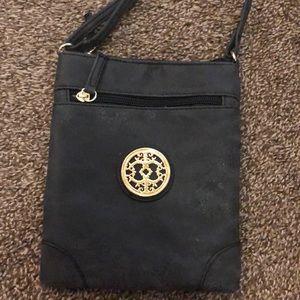 Small black crossbody purse